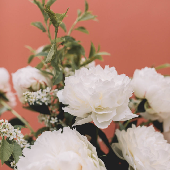 livraison bouquet de pivoine